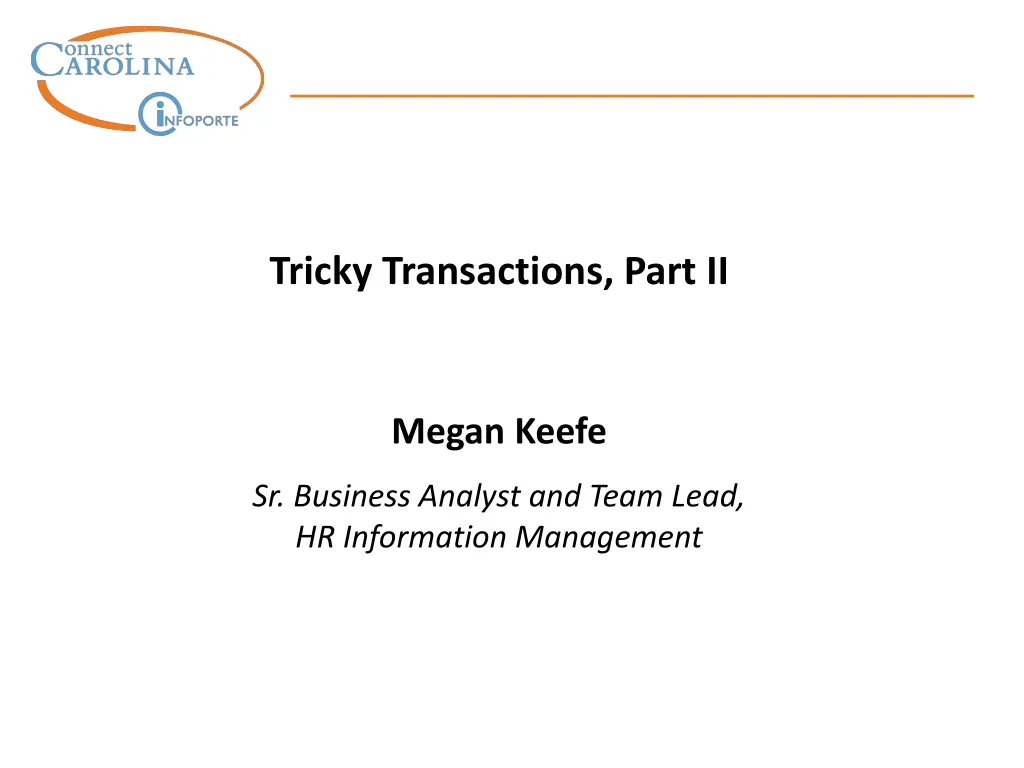 tricky transactions part ii