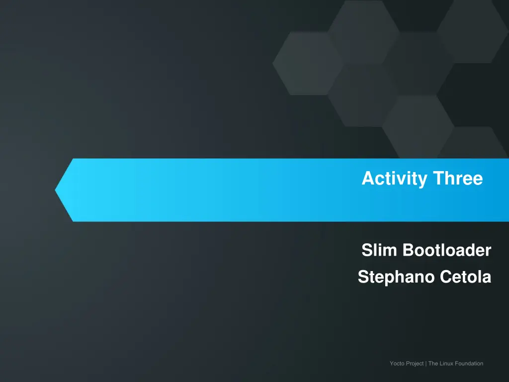activity three