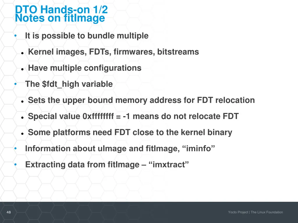 dto hands on 1 2 notes on fitimage