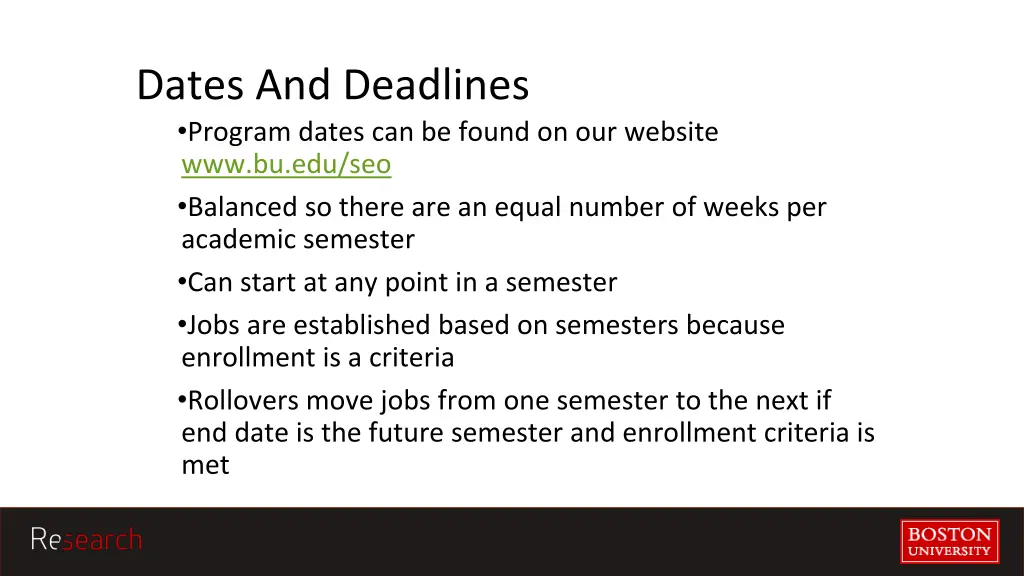 dates and deadlines program dates can be found