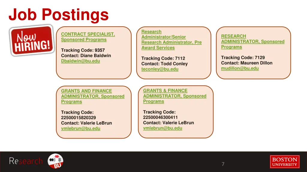 job postings 1