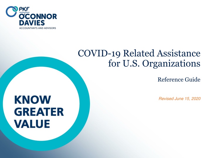 covid 19 related assistance for u s organizations
