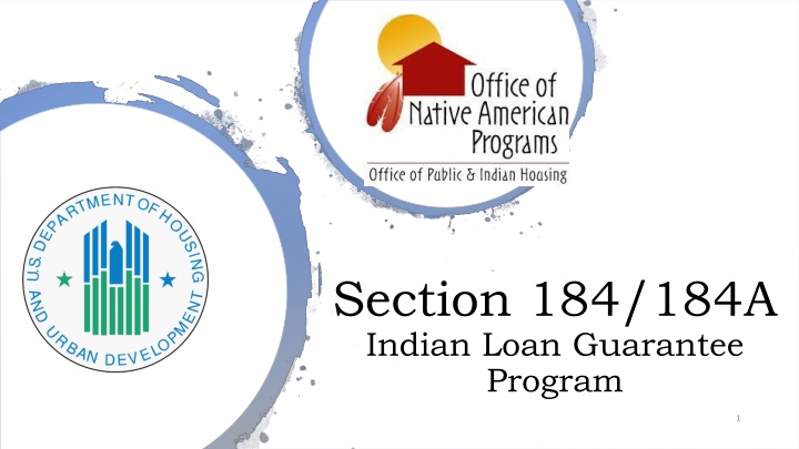 section 184 184a indian loan guarantee program