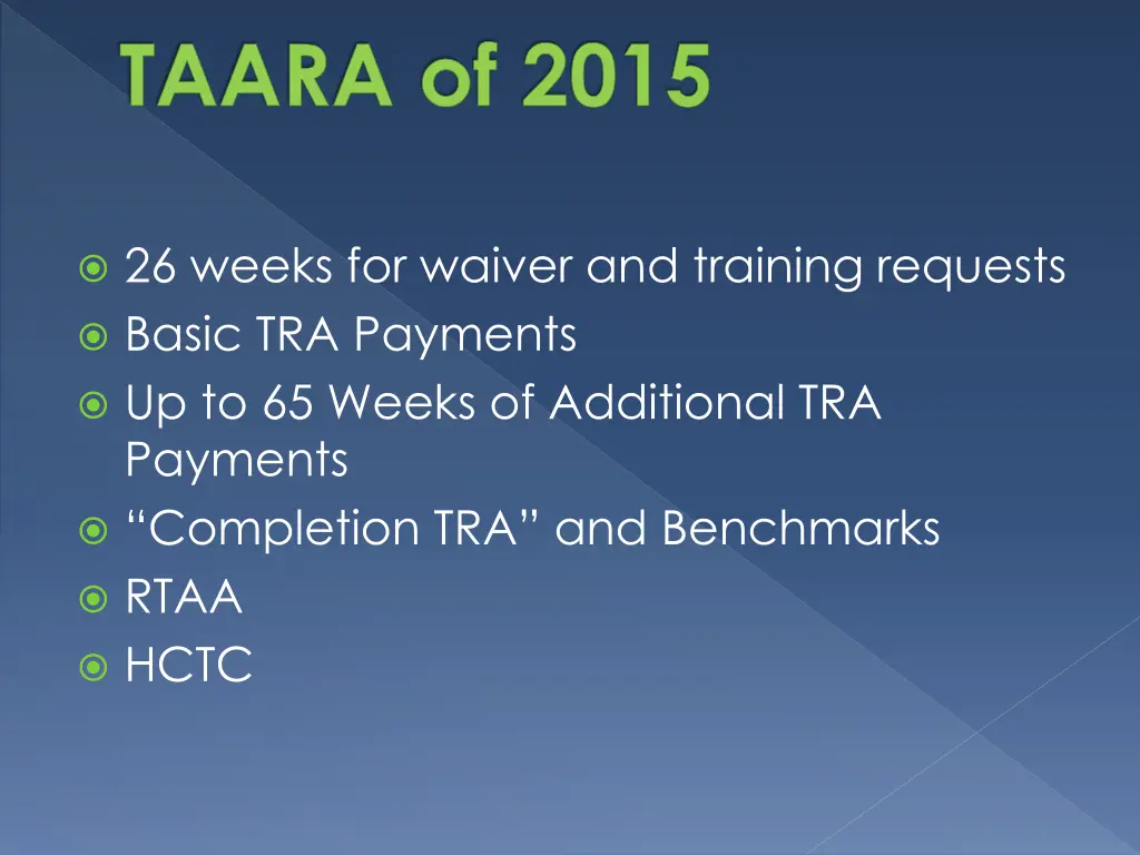 taara of 2015