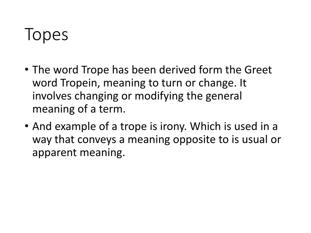 topes