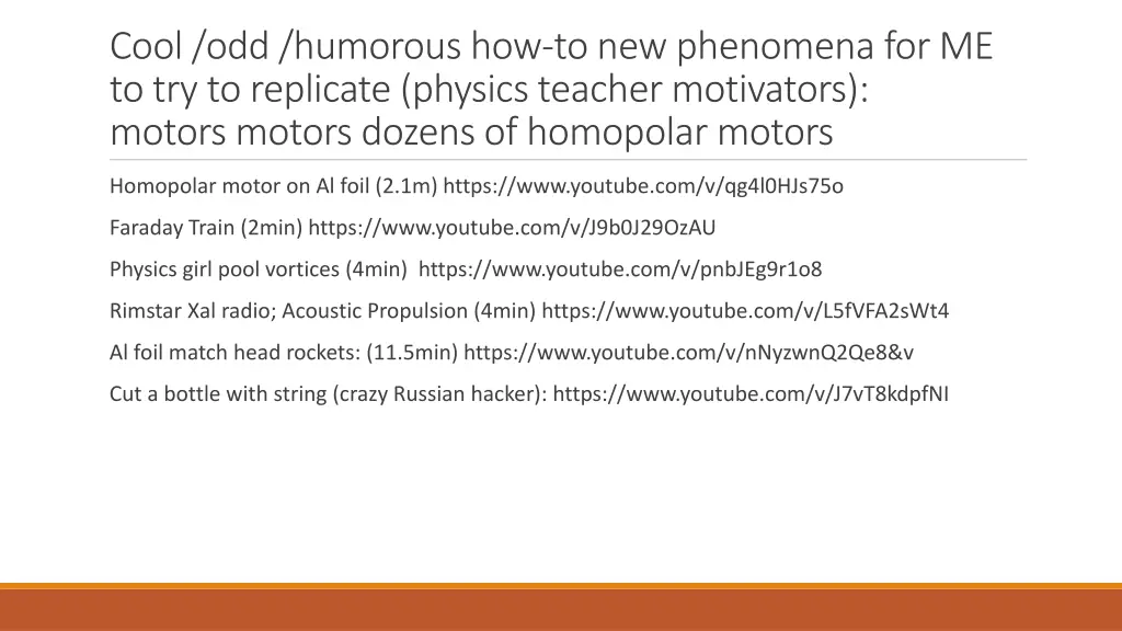 cool odd humorous how to new phenomena