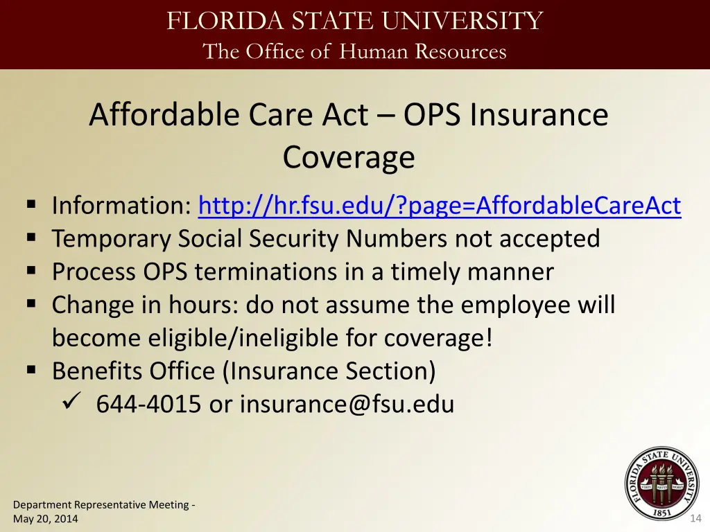 florida state university the office of human 13