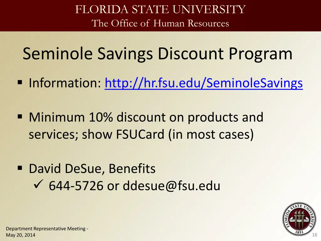 florida state university the office of human 15