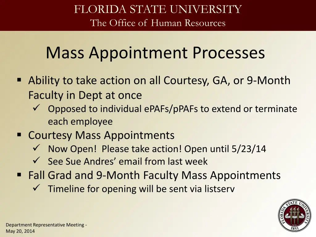 florida state university the office of human 25