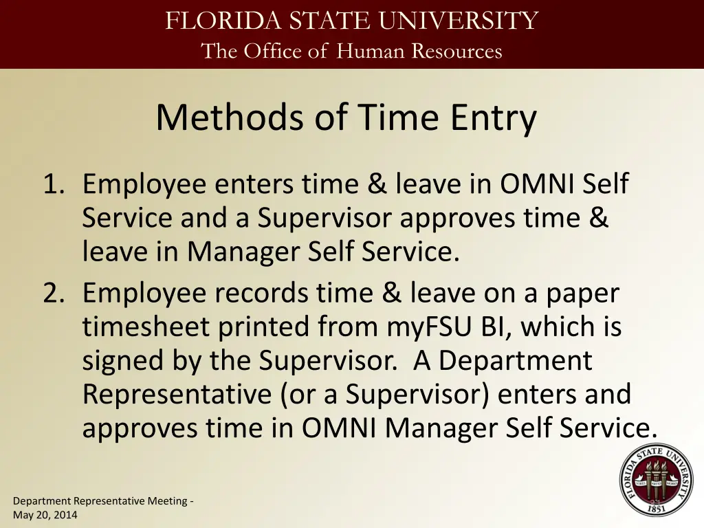 florida state university the office of human 30