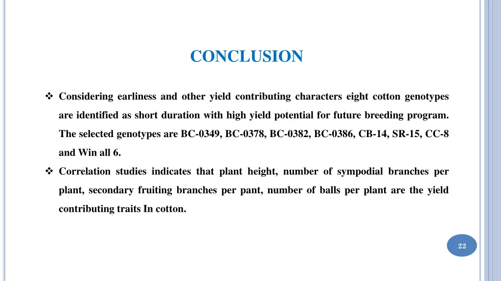 conclusion