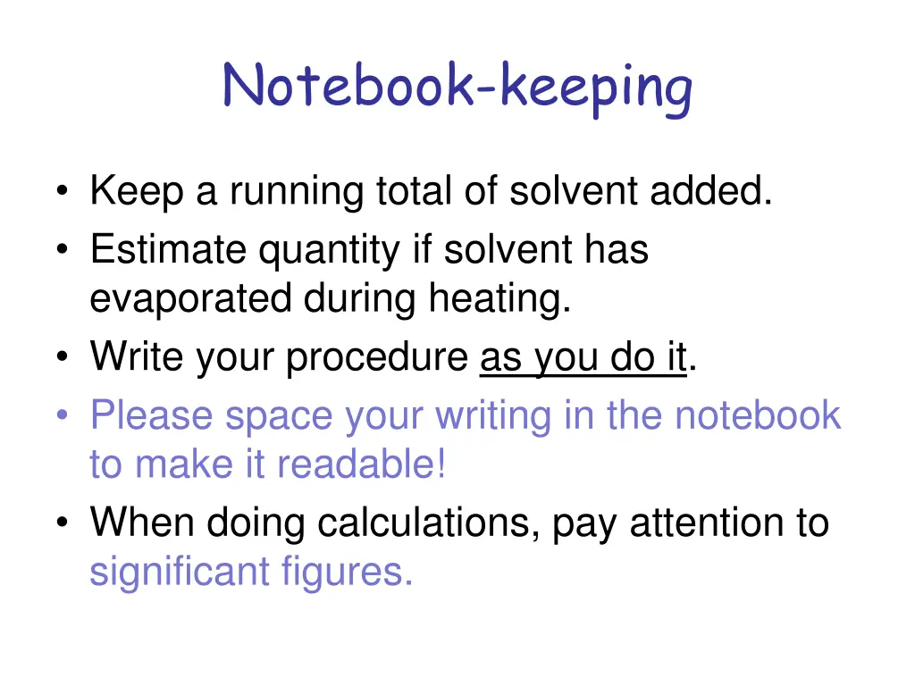 notebook keeping 1