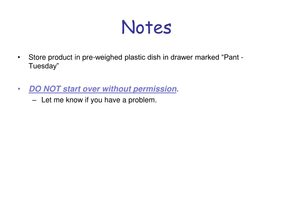 notes 1