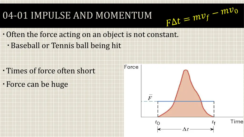 04 01 impulse and momentum 1