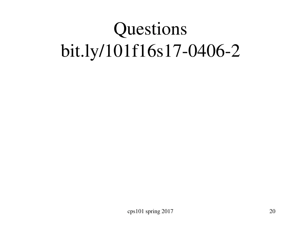 questions 1