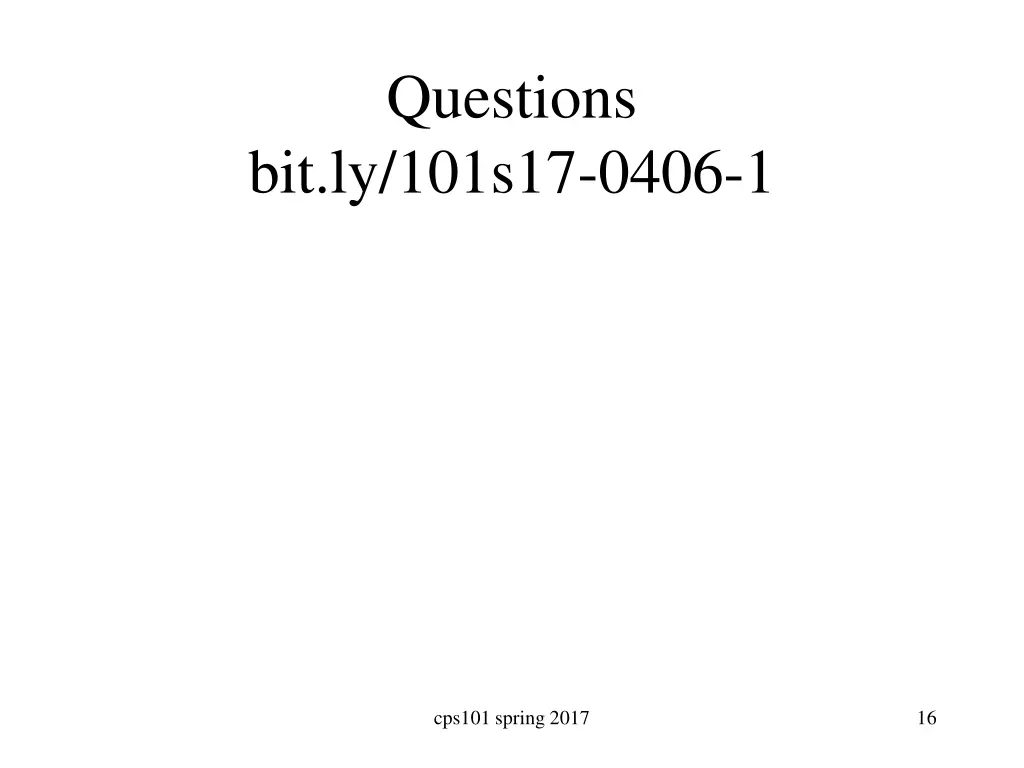 questions