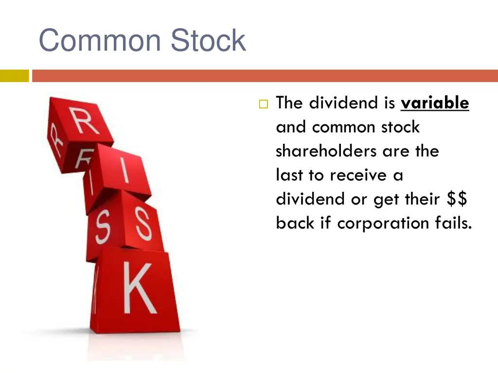 common stock