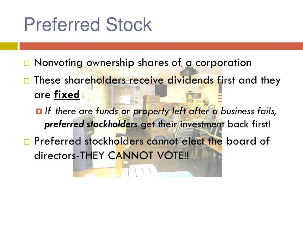 preferred stock