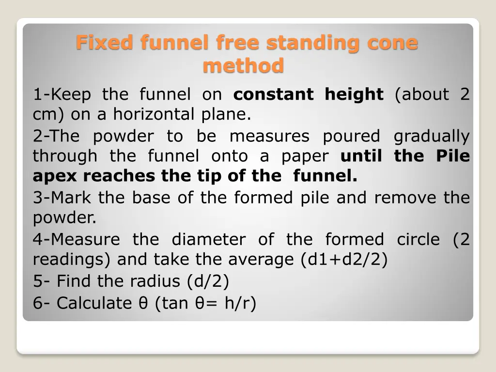 fixed funnel free standing cone method 1 keep