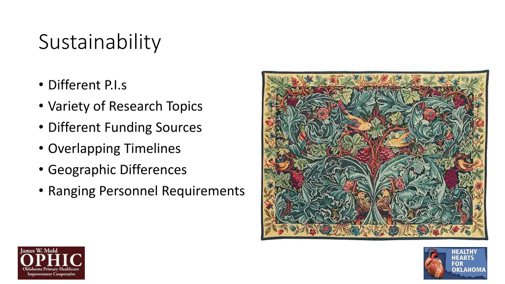 sustainability