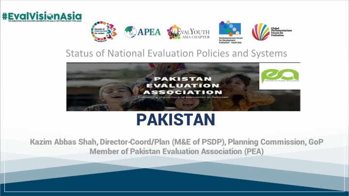 status of national evaluation policies and systems
