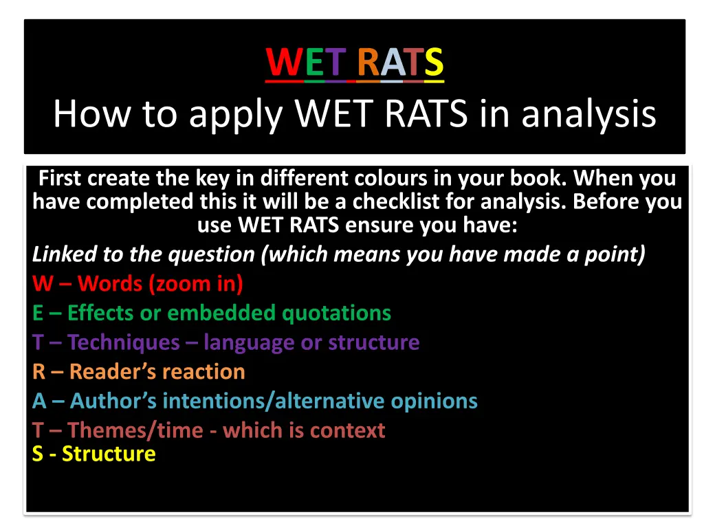 wet rats