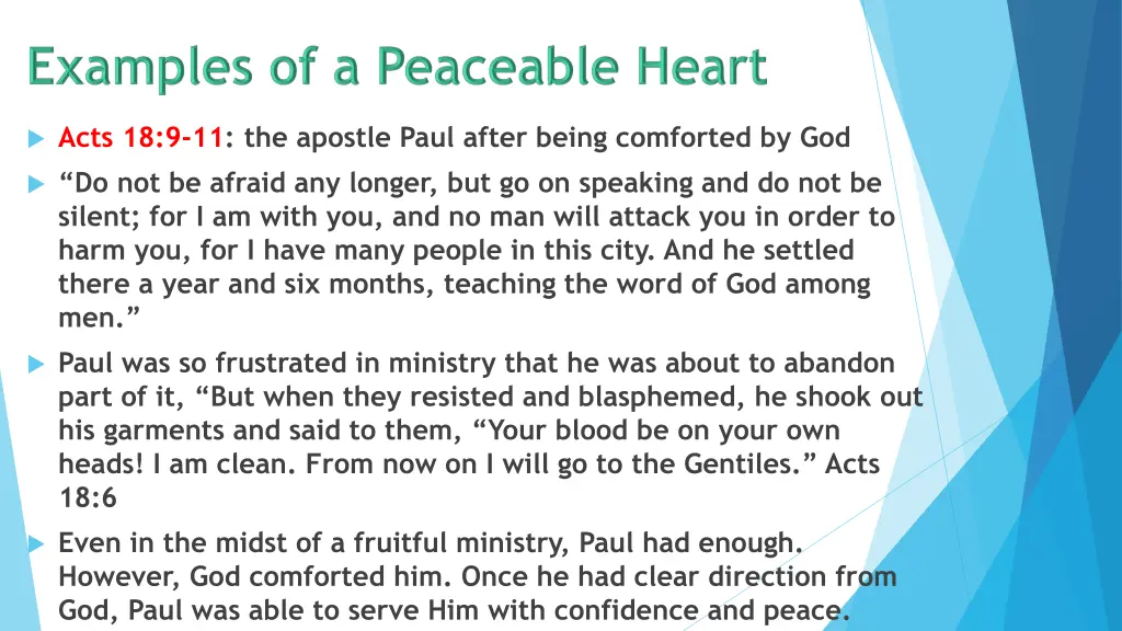 acts 18 9 11 the apostle paul after being