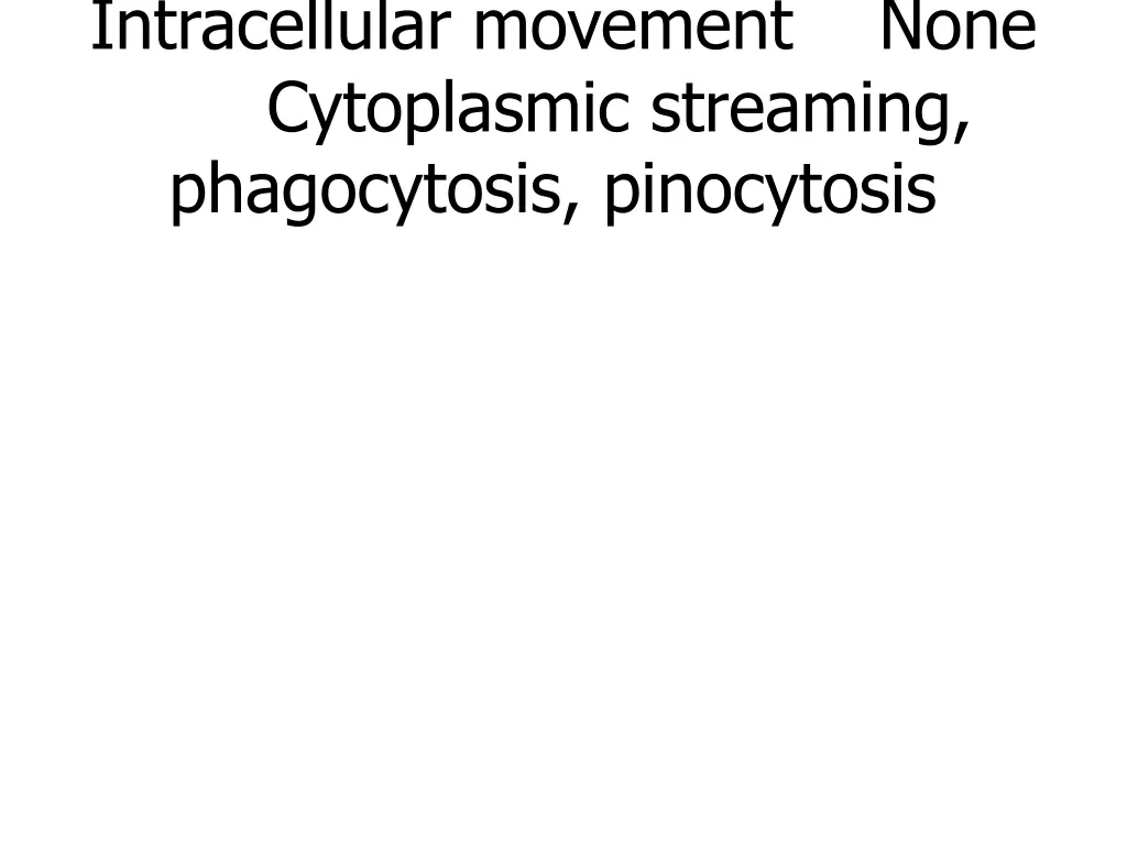intracellular movement cytoplasmic streaming