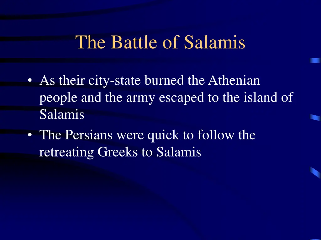the battle of salamis