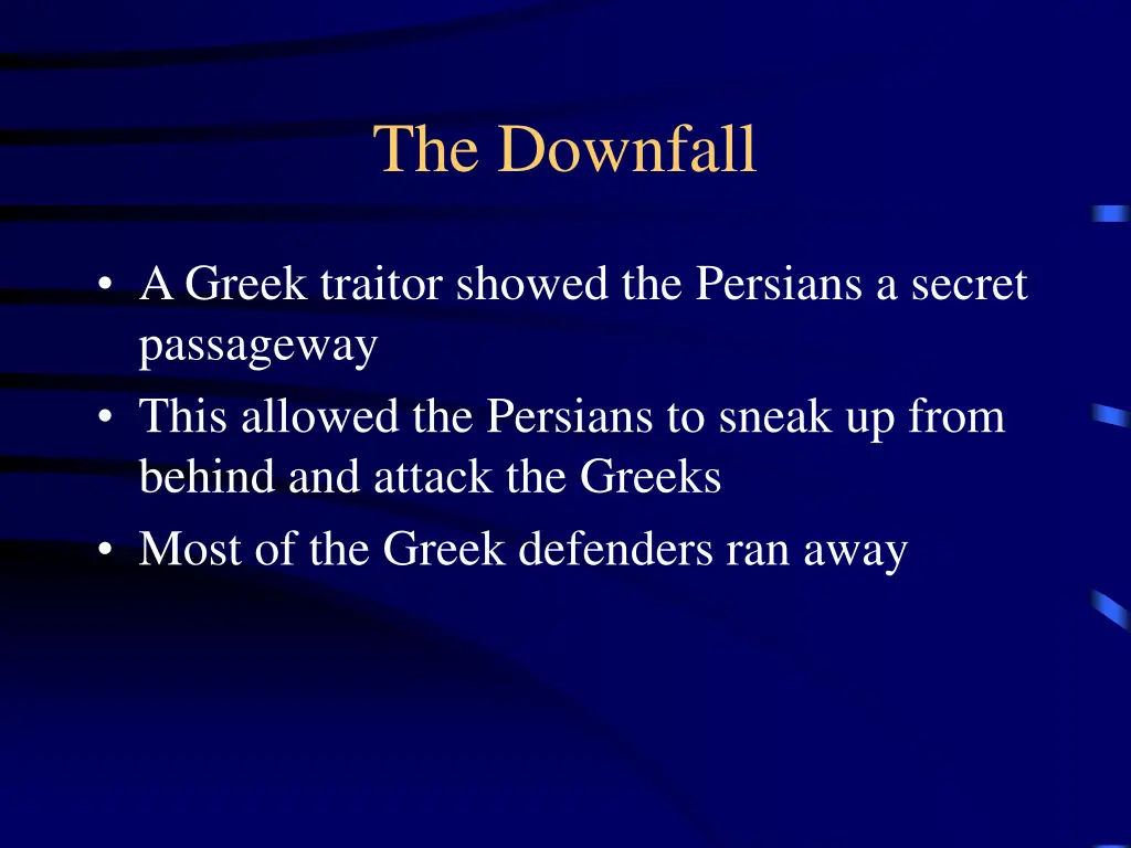 the downfall