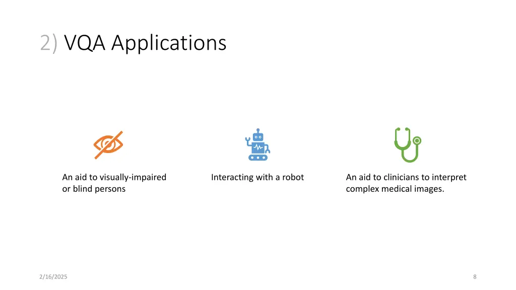 2 vqa applications 2