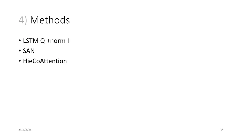 4 methods