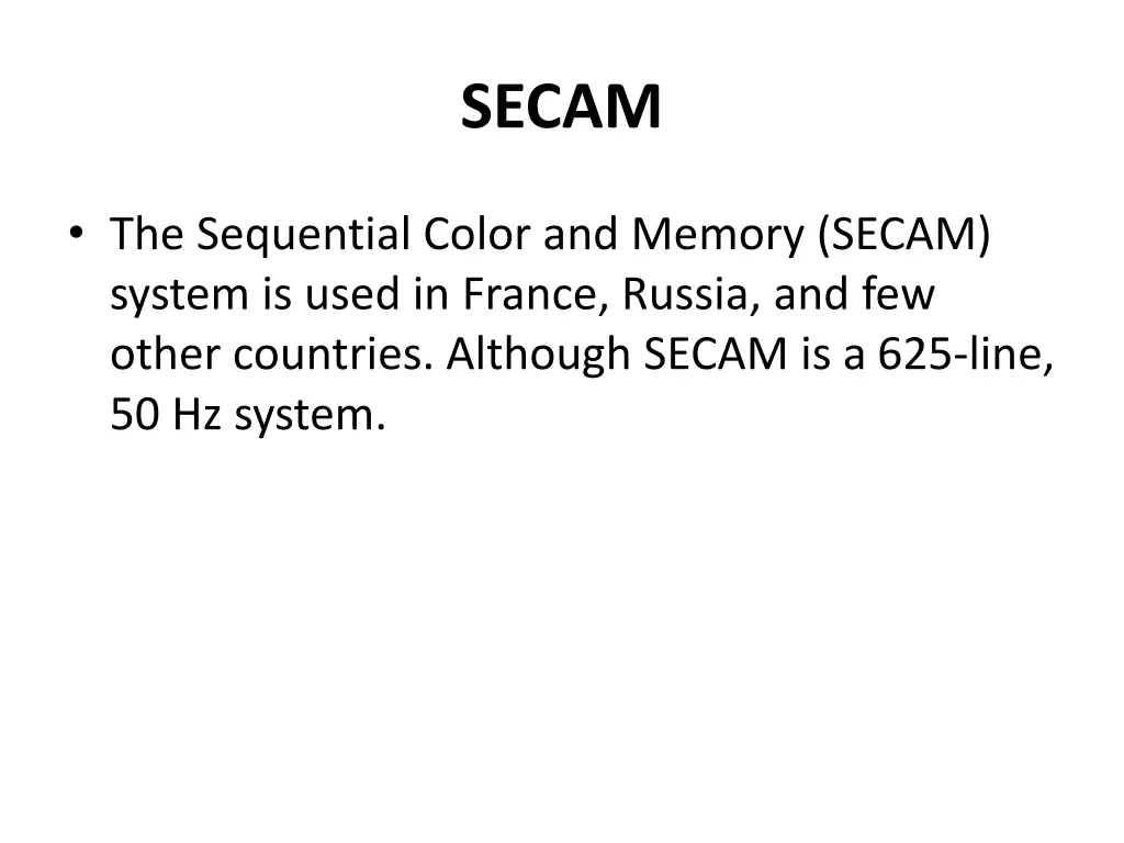 secam