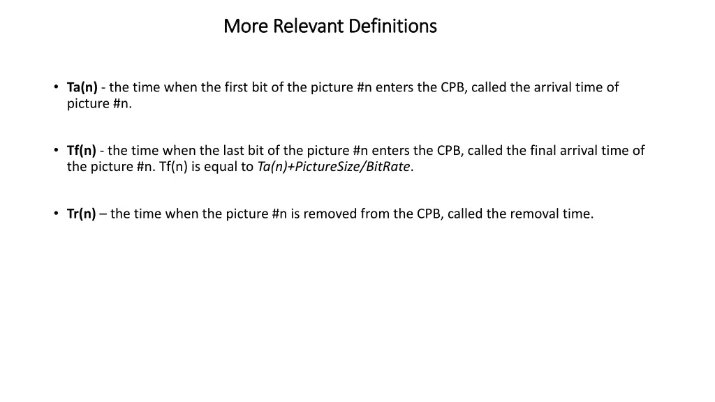 more relevant definitions more relevant