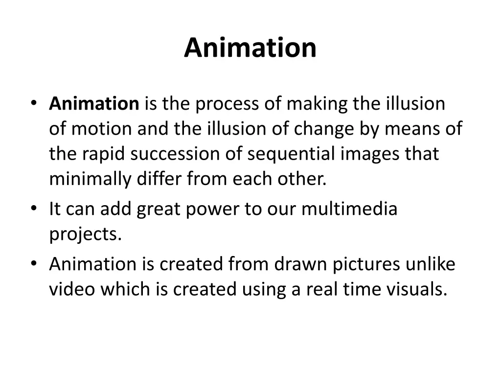 animation