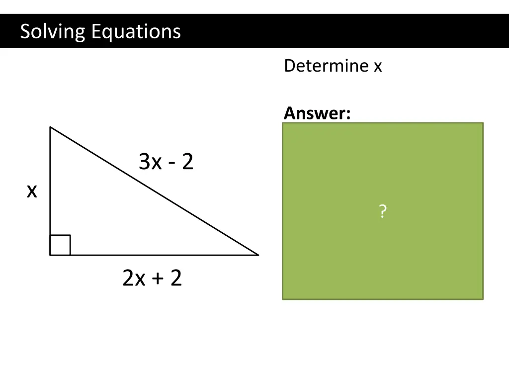 solving equations 1