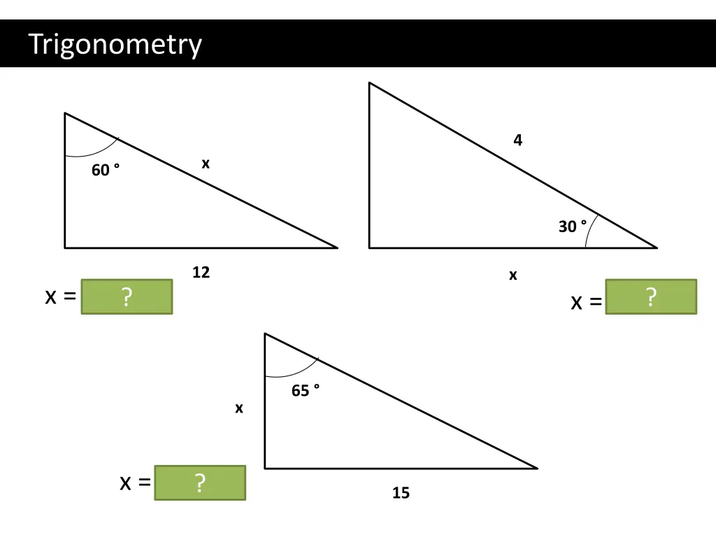 trigonometry