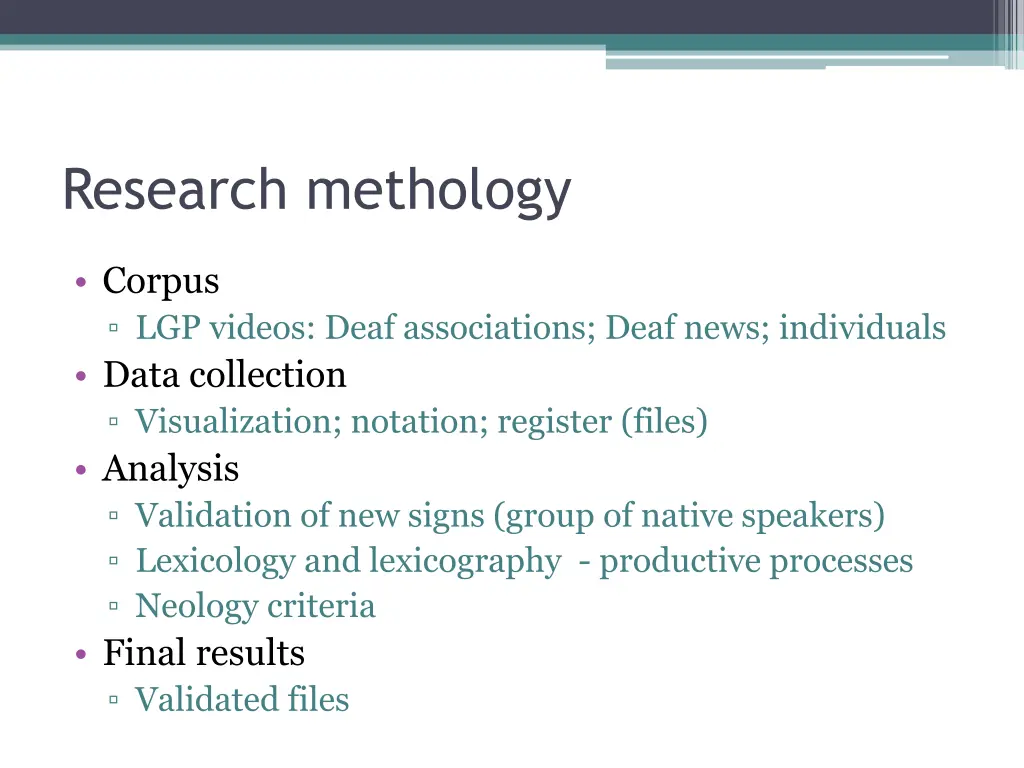 research methology
