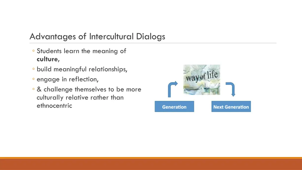 advantages of intercultural dialogs