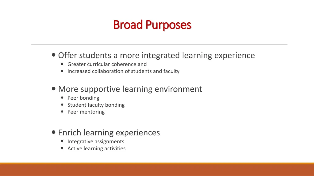 broad purposes broad purposes