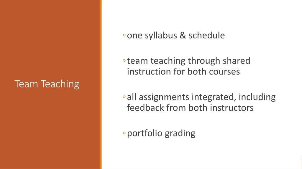 one syllabus schedule