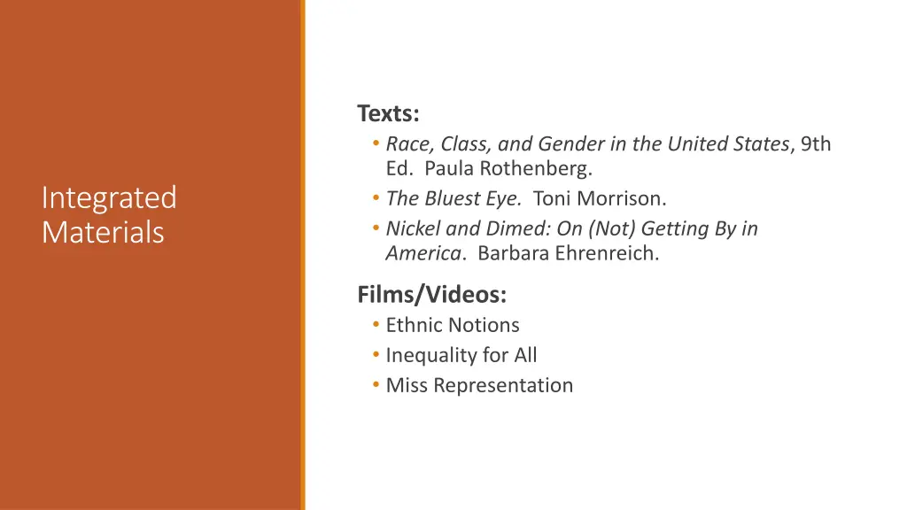 texts race class and gender in the united states