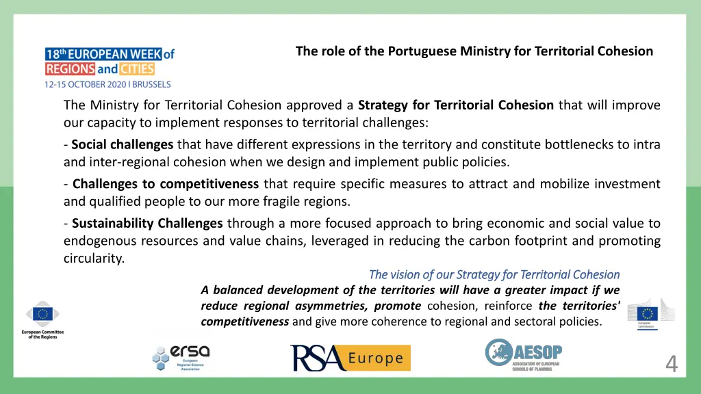 the role of the portuguese ministry 2