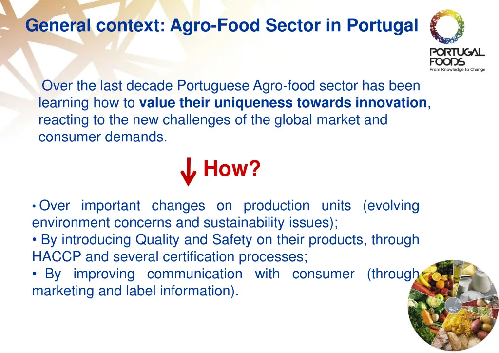general context agro food sector in portugal 8