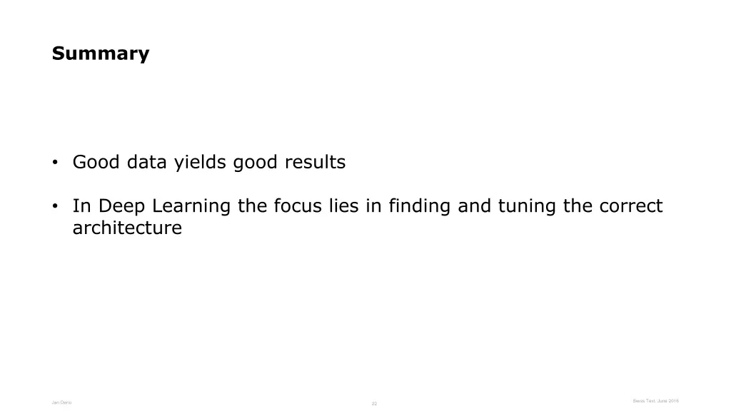 summary