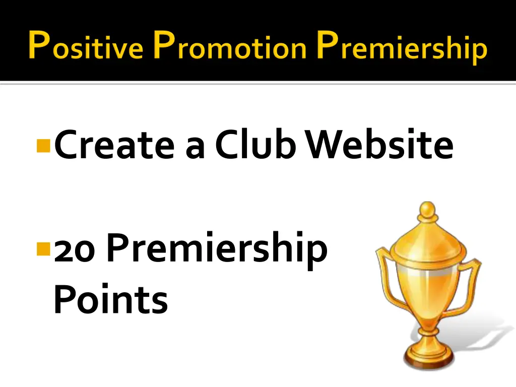 create a club website