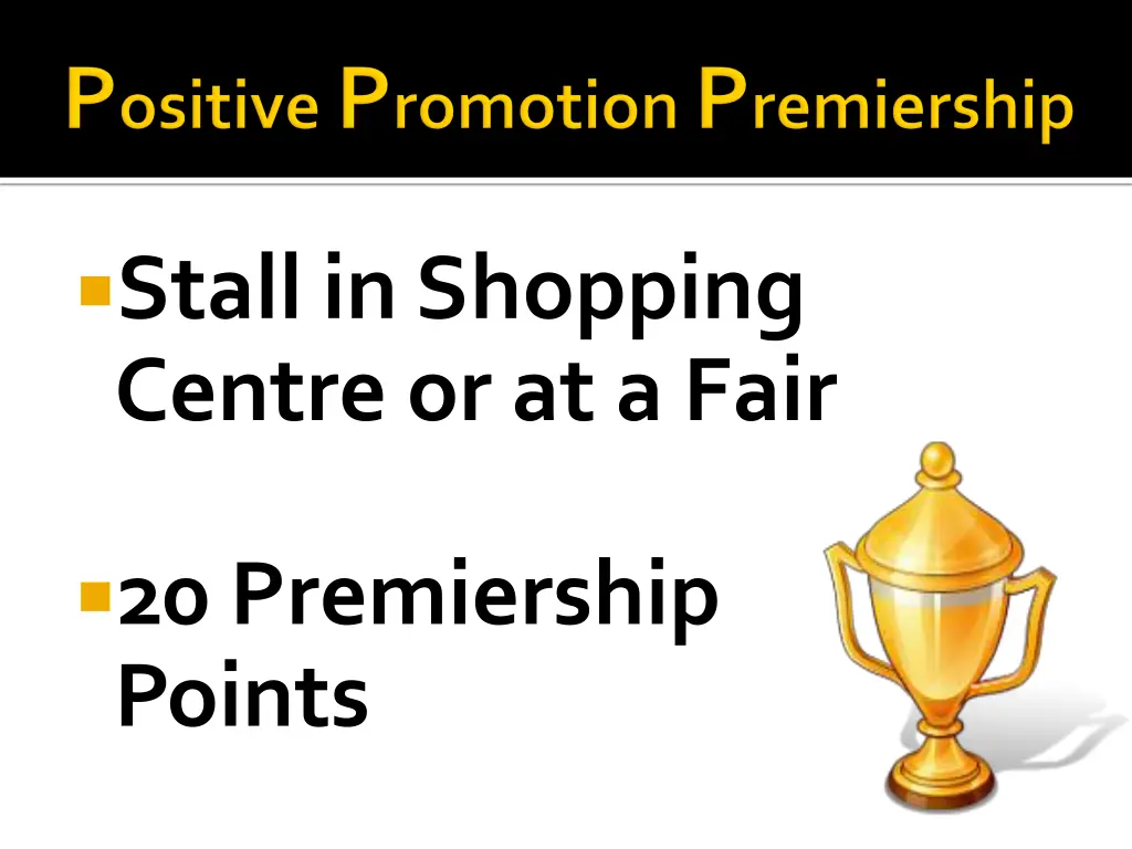 stall in shopping centre or at a fair