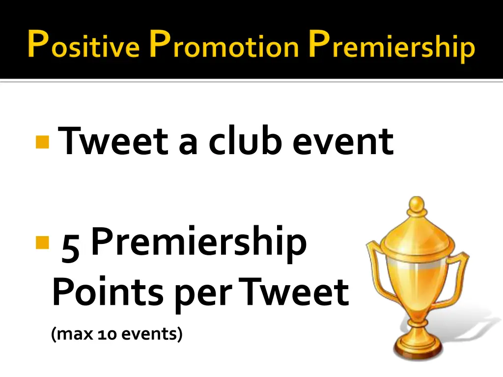 tweet a club event