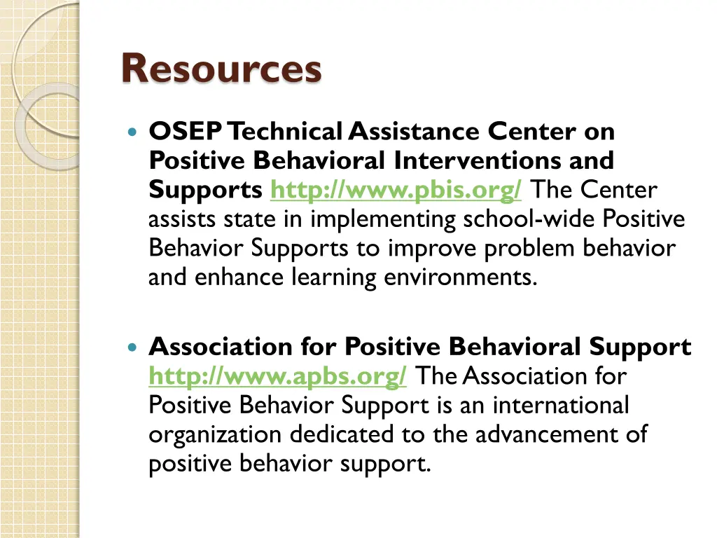 resources 1