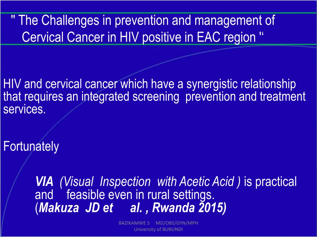 the challenges in prevention and management 12